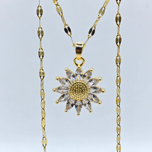 Sunflower Necklace