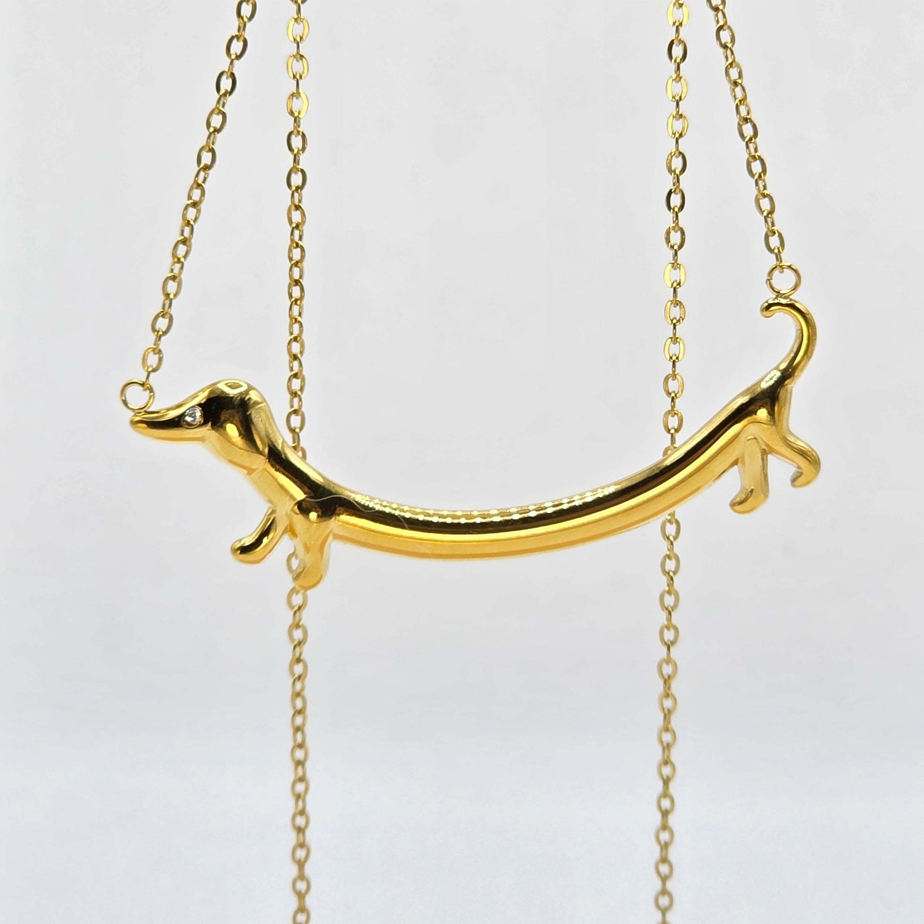 Dachshund Puppy Necklace