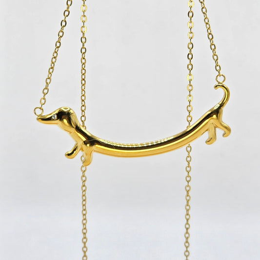 Dachshund Puppy Necklace