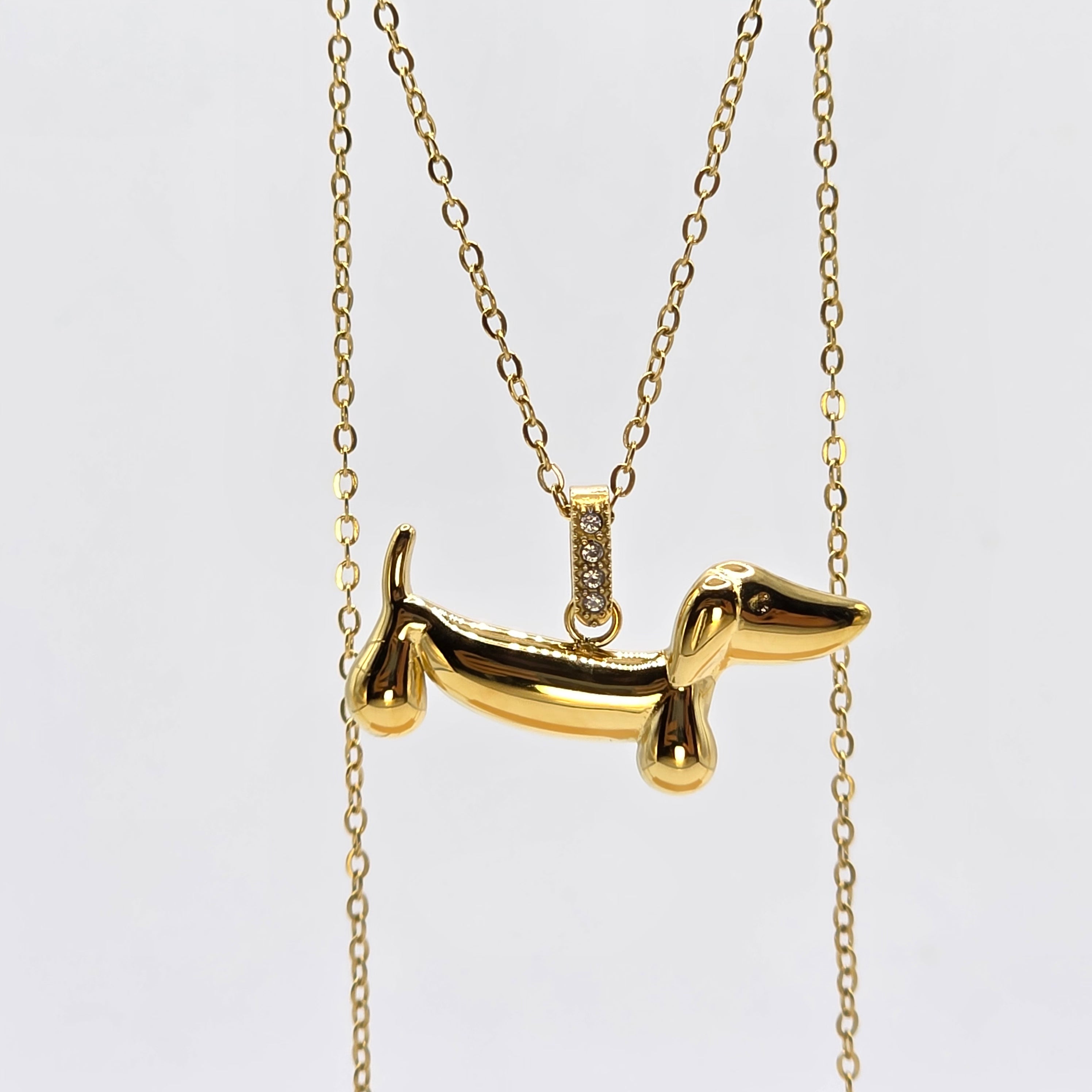 Dachshund Puppy Necklace
