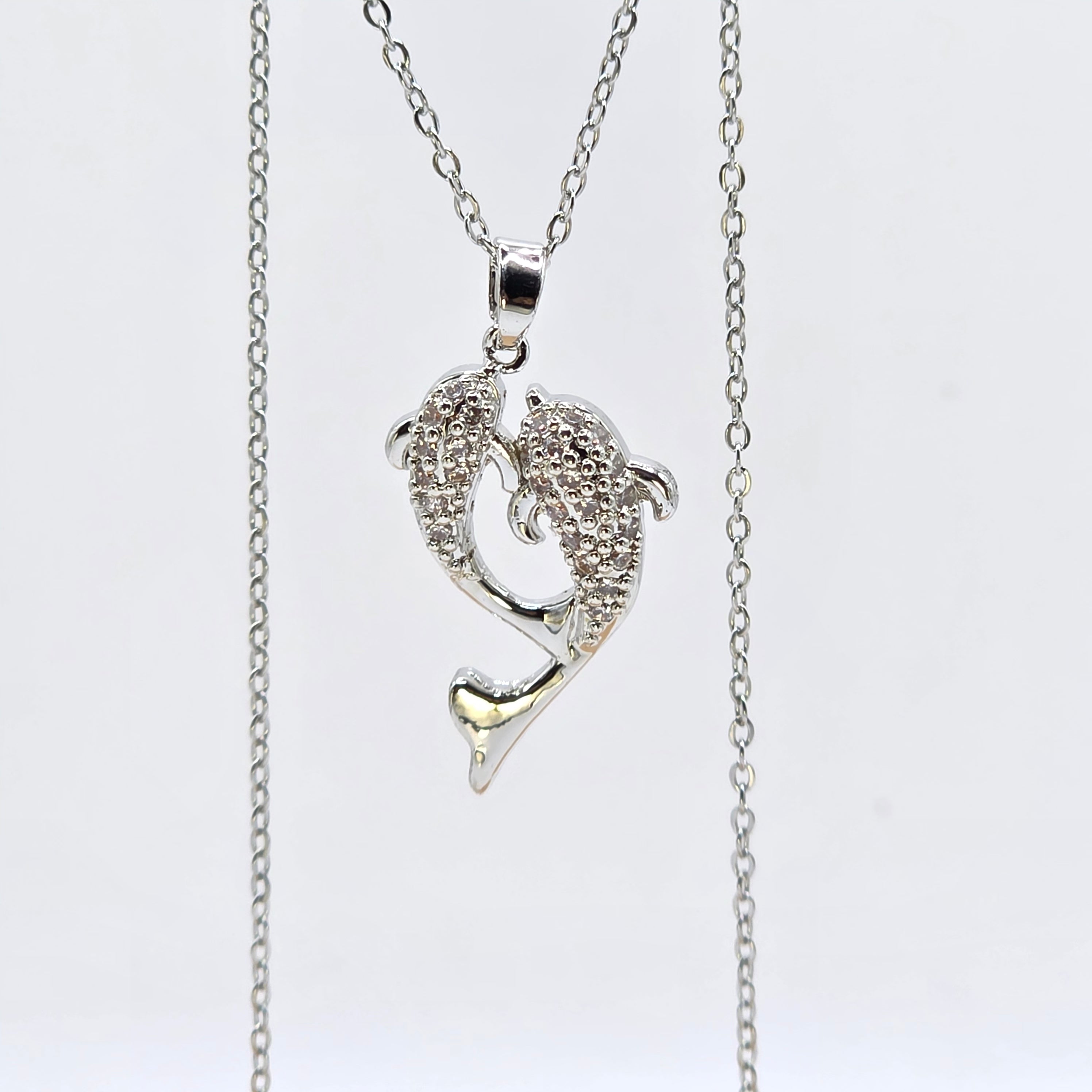 Couple Dolphin Necklace