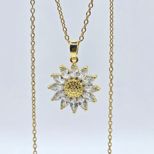 Sunflower Necklace