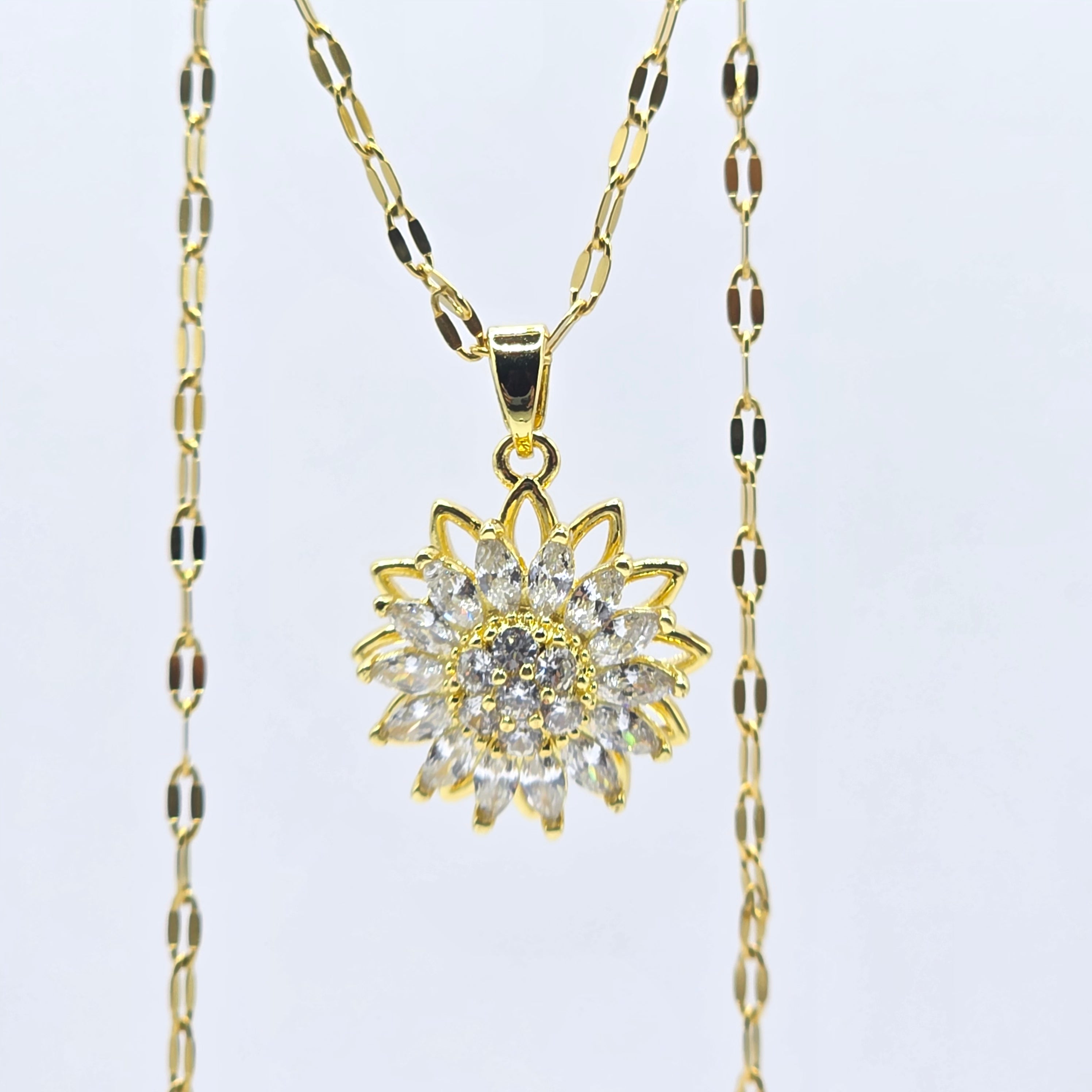 Sunflower Necklace
